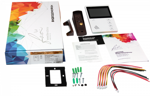 Комплект домофон с вызывной панелью Fox FX-VD5N-Kit Оникс 5