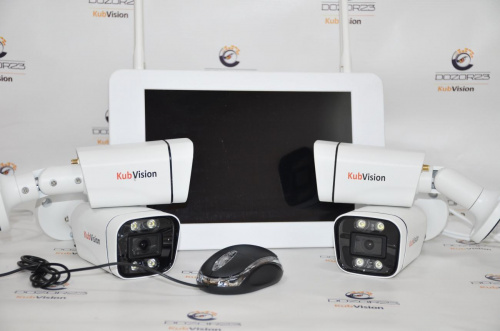 Комплект видеонаблюдения Wi-Fi Kit 4CH 3MP (10.1)